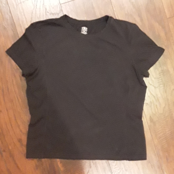 MUSCLE DEFINED LATS-ATHLETIC 😎Works black T-shirt - Picture 8 of 8